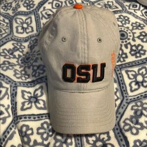 OSU Gray Cap with Orange Accents